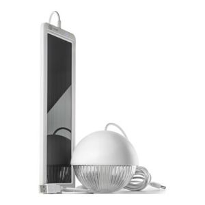 KIT SOLAIRE RECHARGEABLE AVEC LAMPE À 3 LEDS