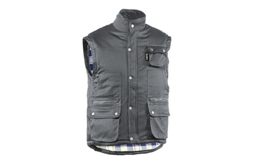 CHALECO MULTIBOLSILLOS ALGODON WESTPORT GRIS
