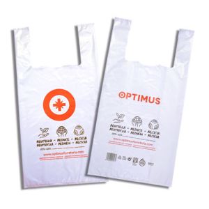 SAC À POIGNÉE RECYCLÉ 55% OPTIMUS