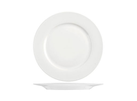 PLATO NEW BONE CHINA ALA  BLANCO