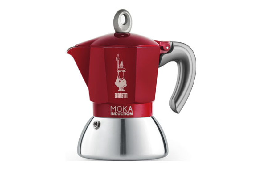 CAFETIÈRE MOKA INDUCTION ALUMINIUM/ACIER INOXYDABLE