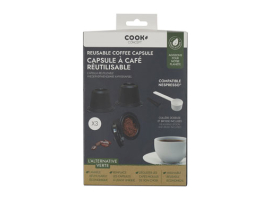 CAPSULE DE CAFÉ NESPRESSO RÉUTILISABLE (SET 3U)