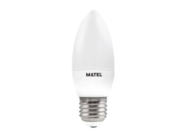LAMPARA VELA LED AL + PC