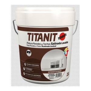 PEINTURE PLASTIQUE INTÉRIEURE EXTÉRIEURE TITANIT SATINÉE