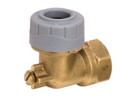 COUDE DE FIXATION EN LAITON PB