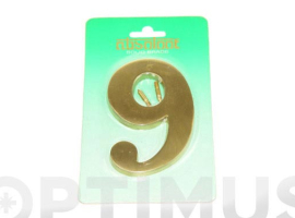 NUMÉRO DE LAITON 100 MM