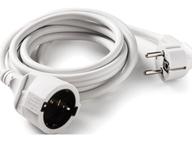 PROLONGADOR 3X1.5 BLANCO 16A