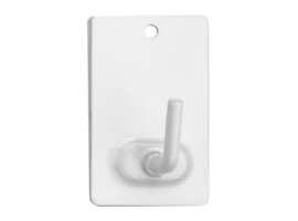 CROCHET ADHÉSIF 1 CROCHET ACIER INOXYDABLE 2040