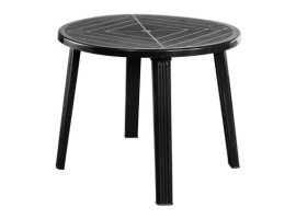 TABLE RONDE CRISTOBAL/GIOVE ANTHRACITE