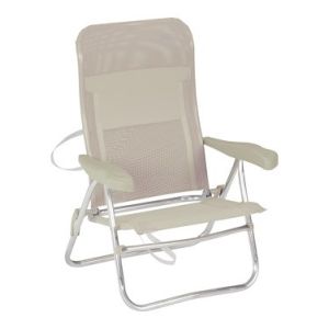 CHAISE DE PLAGE 7 POSITIONS