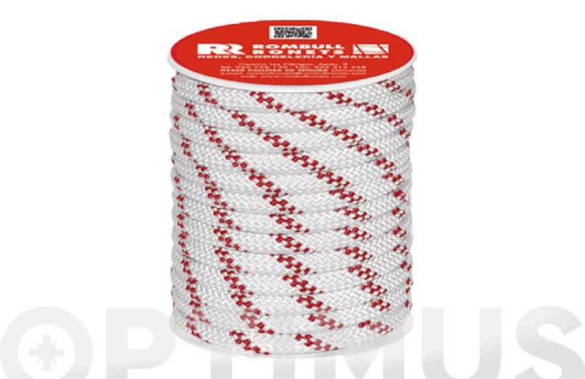 CORDE EN POLYESTER TRESSÉ AVEC ÂME Ø 8 MM