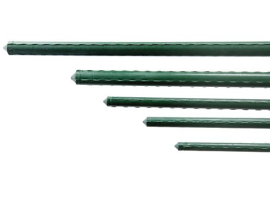 TUTEUR EN ACIER PLASTIFIÉ DIA 16MM LONGUEUR 2,10M