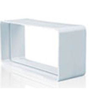EMPALME RECTANGULAR TUBO EXTRACCION PVC