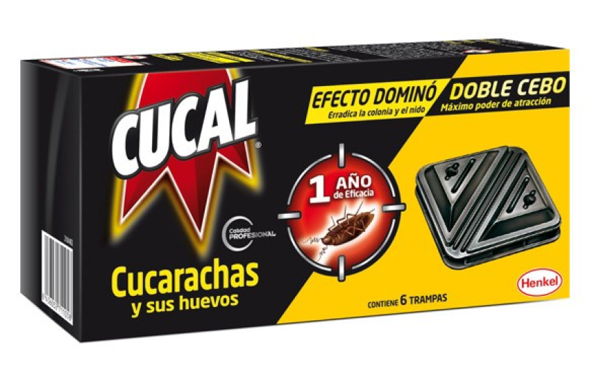 CUCAL DOUBLE PIÈGE À CAFARDS CUCAL DOUBLE PIÈGE À CAFARDS