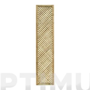 TREILLIS EN BOIS DE PIN CLEMATITE AVEC CADRE