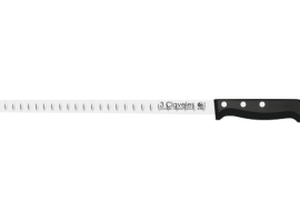 CUCHILLO JAMONERO ALVEOLADO Y CHAIRA