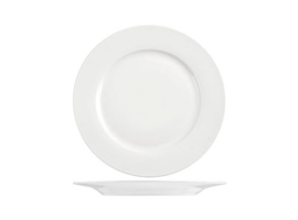 NOUVELLE ASSIETTE EN PORCELAINE OSSEUSE ALA WHITE