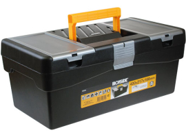 CAJA HERRAMIENTAS POLIPROPILENO  NEGRO
