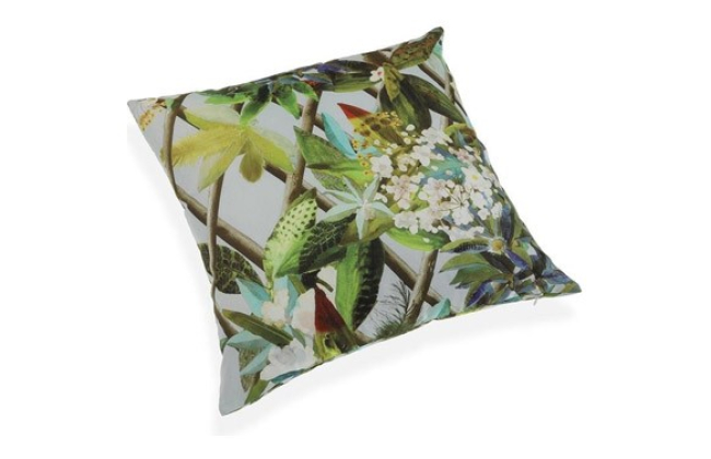 COUSSIN AVEC REMBOURRAGE EN FEUILLES