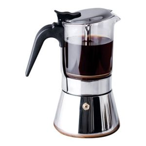 CAFETERA INOX BOROSILICATO SIENA