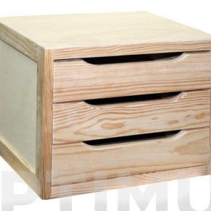 COMMODE EN PIN MASSIF NATURA