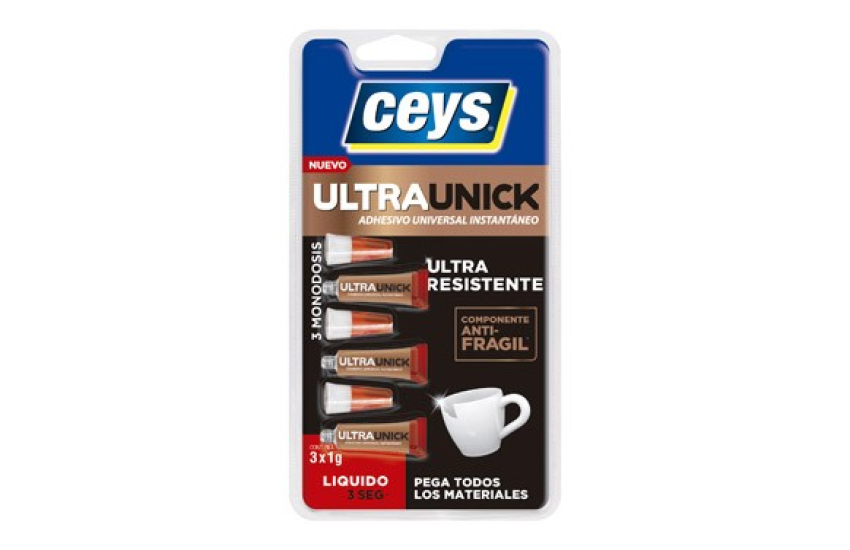 ULTRAUNICK LIQUID INSTANT ADHESIVE 3 SEC. ULTRAUNICK LIQUID INSTANT ADHESIVE 3 SEC.