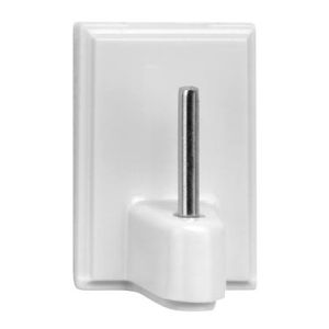 COLGADOR ADHESIVO 1 GANCHO PLASTICO PARA VISILLOS 