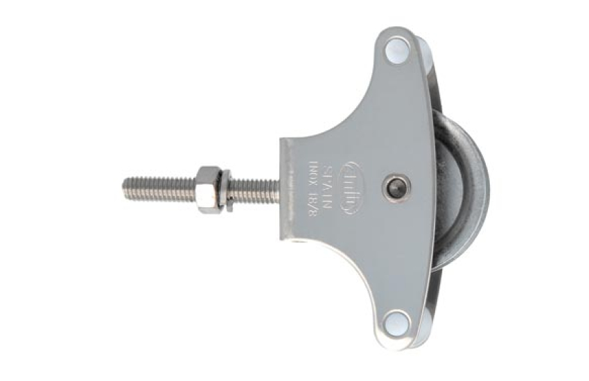 POLEA TENDEDERO CON TORNILLO INOX MODELO 20