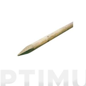POTEAU ROND EN BOIS AVEC POINTE