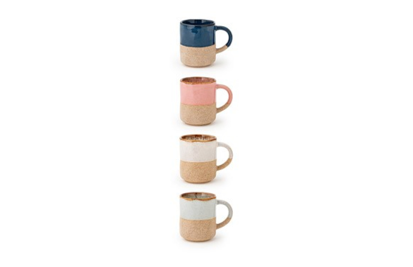 TAZA TE STONEWARE COASTAL VIBES 22 CL