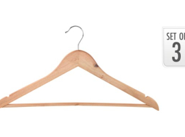 PERCHA MADERA EUCALIPTUS 3 UDS