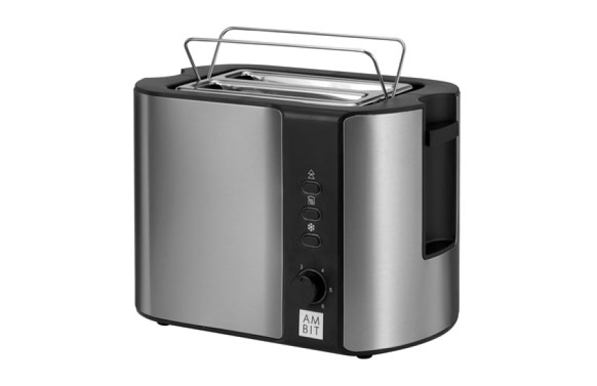 TOSTADOR DOS RANURAS CORTAS INOX 