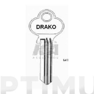 LLAVE EN BRUTO CANDADO DRAKO