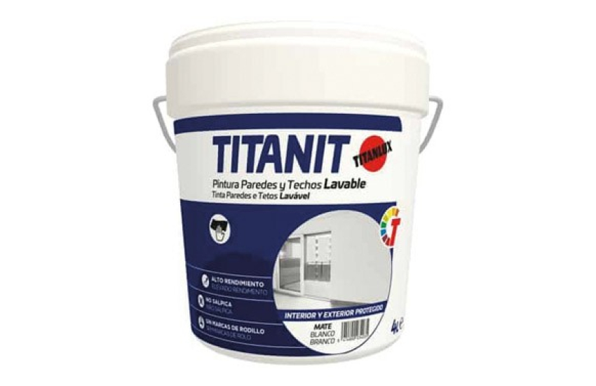 PEINTURE PLASTIQUE MATE TITANIT