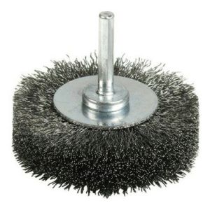 BROSSE CIRCULAIRE À POILS CIRCULAIRES ACIER TANG 6 MM
