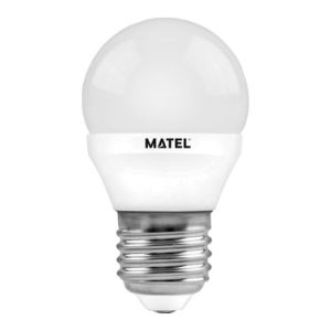 LAMPARA ESFERICA LED AL + PC