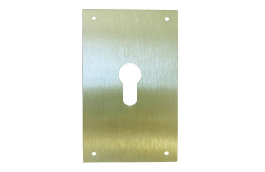 PLACA CERRADURA 80X120MM BOCALLAVE PERA PLACA CERRADURA 80X120MM BOCALLAVE PERA