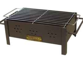 BARBACOA CARBON DE SOBREMESA PARRILLA CINCADA