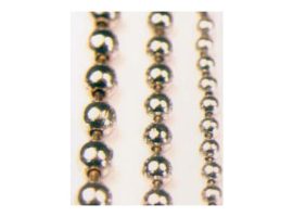 CADENA BOLAS LATON CROMADO
