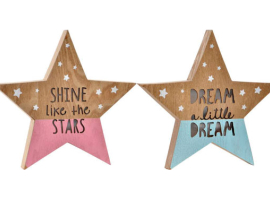 ÉTOILE EN MDF AVEC LEDS