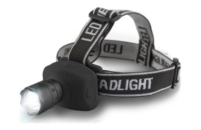 LAMPE FRONTALE À LED POUR L'EXTÉRIEUR