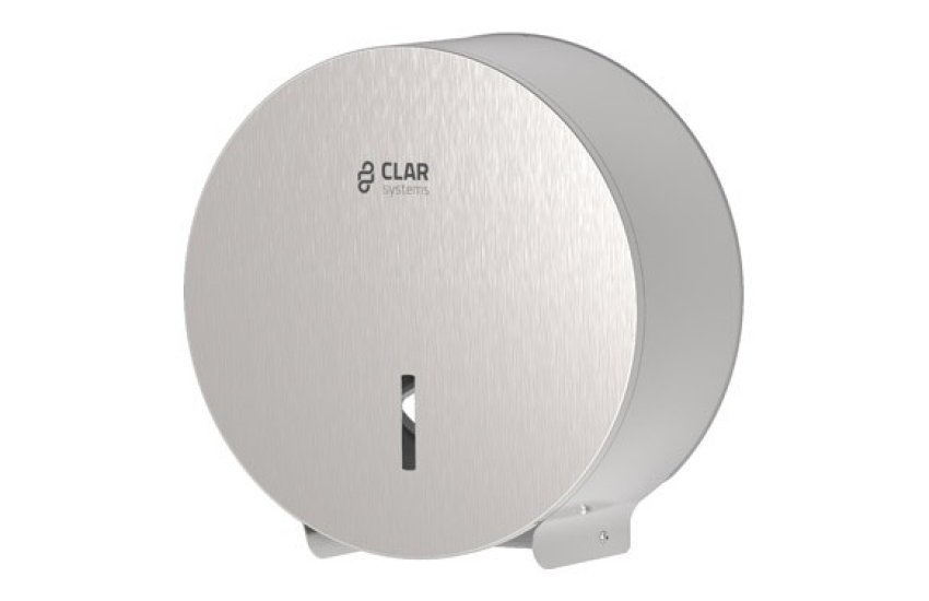 PORTE-ROULEAU HYGIÉNIQUE IND. ACIER INOXYDABLE SATINÉ