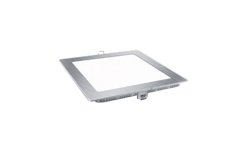 DOWNLIGHT LED EMPOTRAR CUADRADO PLATA 18W DOWNLIGHT LED EMPOTRAR CUADRADO PLATA 18W