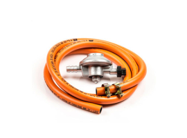 DÉTENDEUR DE GAZ AVEC TUYAU BOUTEILLE BLEUE 28 GR