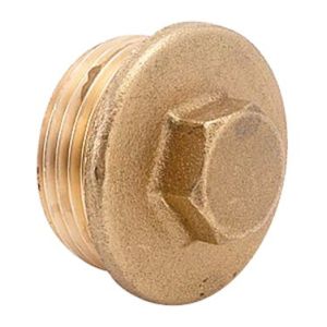 BOUCHON MÂLE EN LAITON