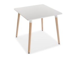 TABLE DE CUISINE BLANCHE KIRAN