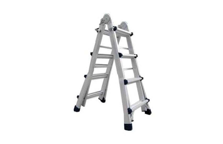 ESCALERA TELESCOPICA ALUMINIO
