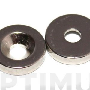 AIMANT NÉODYME BAGUE FRAISÉE 6 PCS