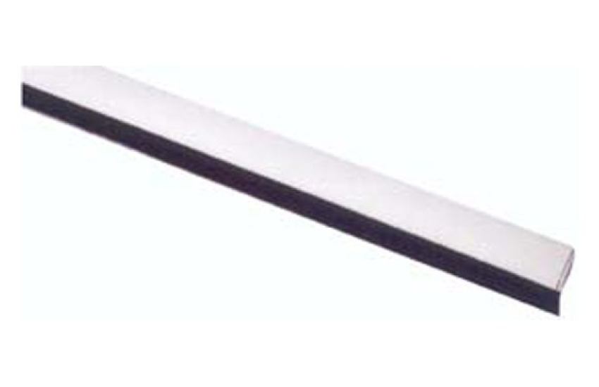 BURLETE BAJO PUERTA CURVO PVC/CEPILLO ADHESIVO
