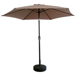 PARASOL ALUMINIO INCLINABLE BEIGE